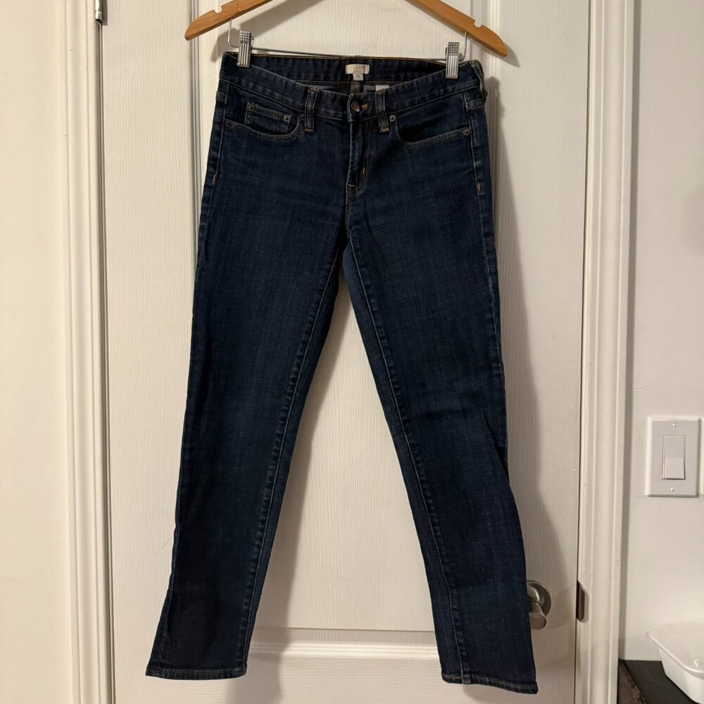 J. Crew Factory stretch ankle and cropped straight leg Jean